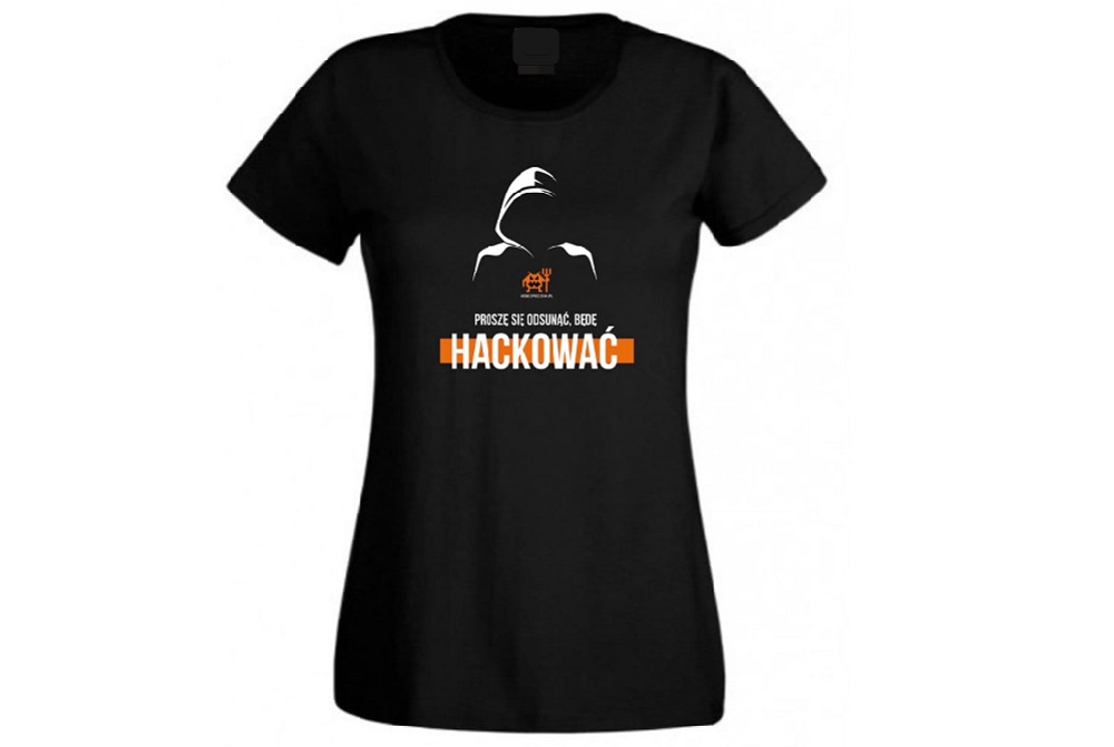 Koszulka hackerska, damska